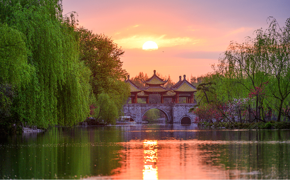 扬州风景图片春天图片