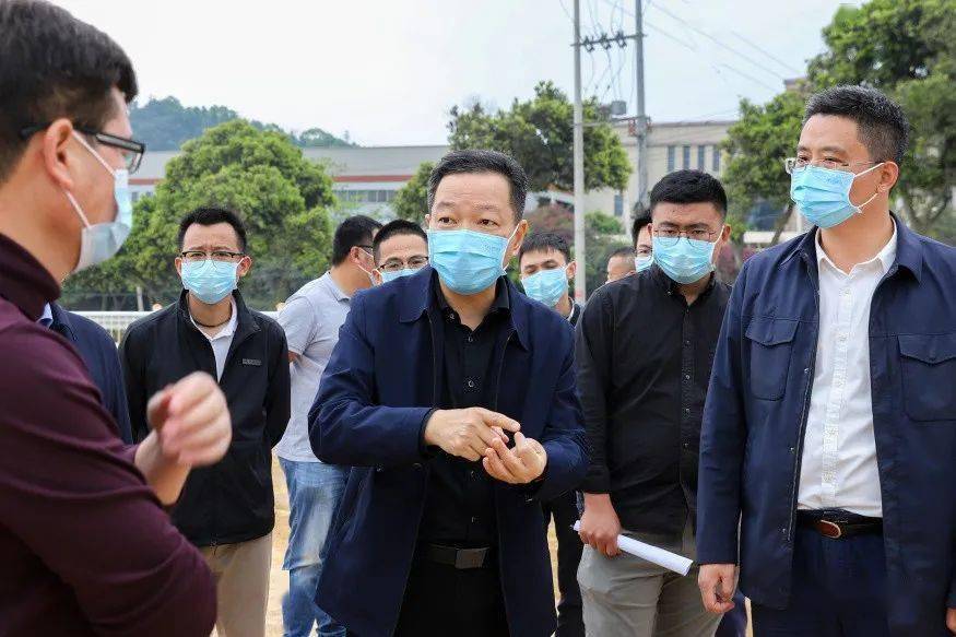 今天,陈劲松赴福州现代物流城调研_建设_连江_项目