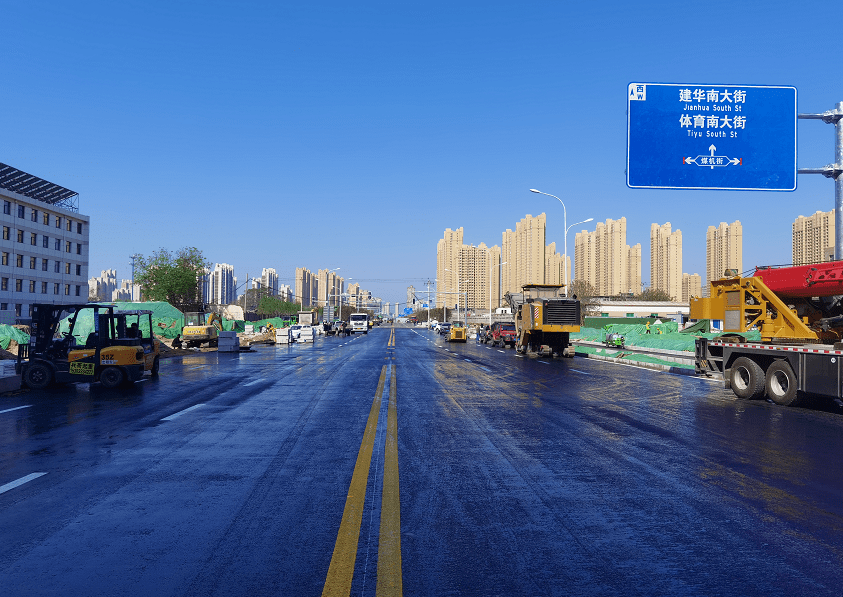石家庄又多一条主干道_施工_北路_工程