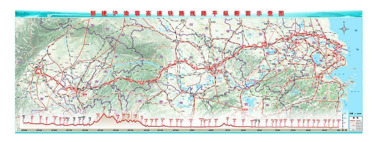年内开建合肥至武汉段沿江高铁湖北段总投资超2300亿元