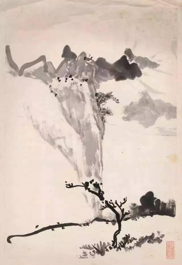 顾坤伯山水课徒稿珍贵