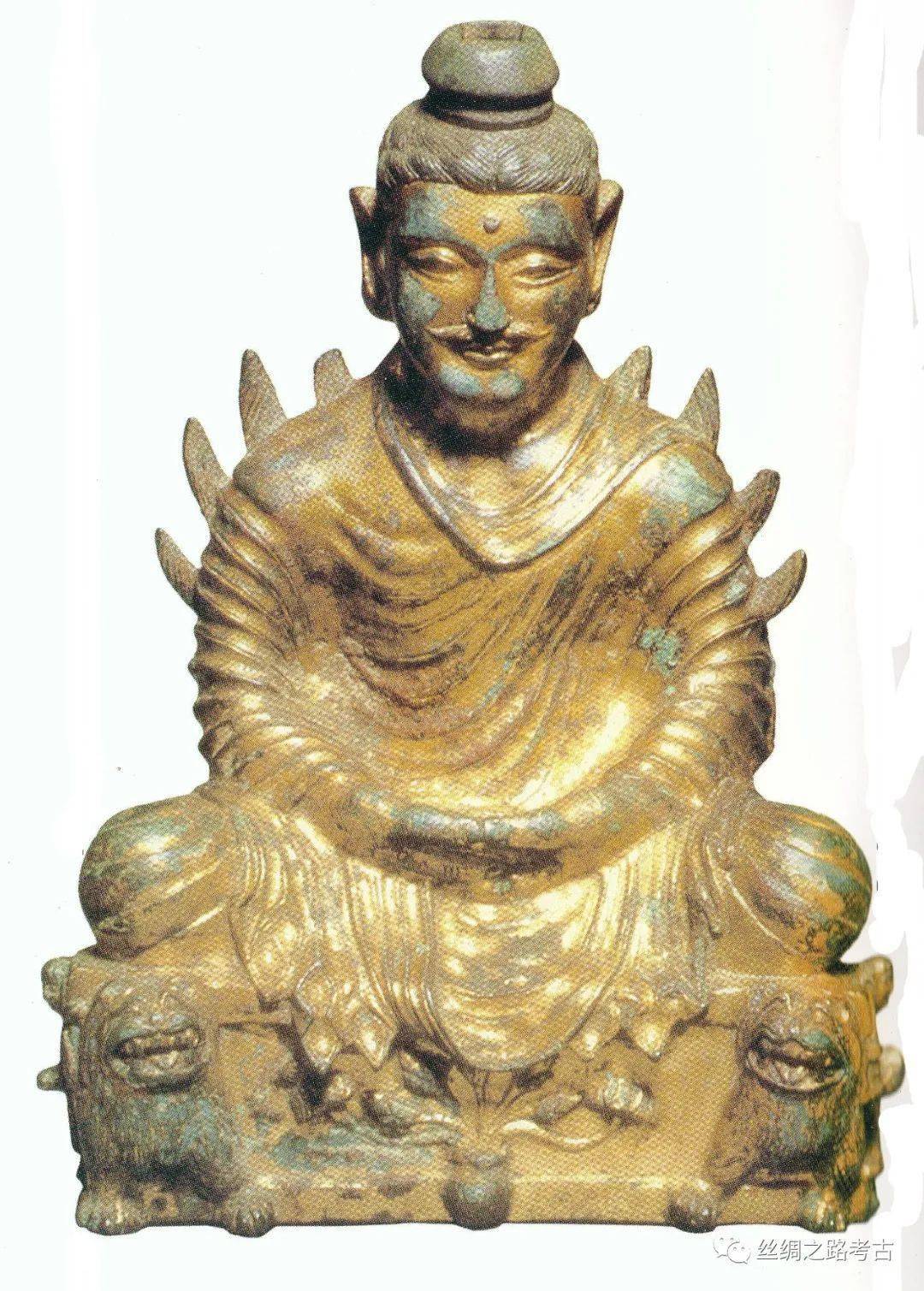 咸阳成任墓地出土东汉金铜佛像研究