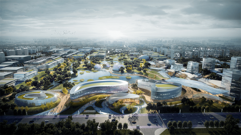 位于成都市西三环路外侧,北接青羊总部经济功能区,西接双流蛟龙工业港