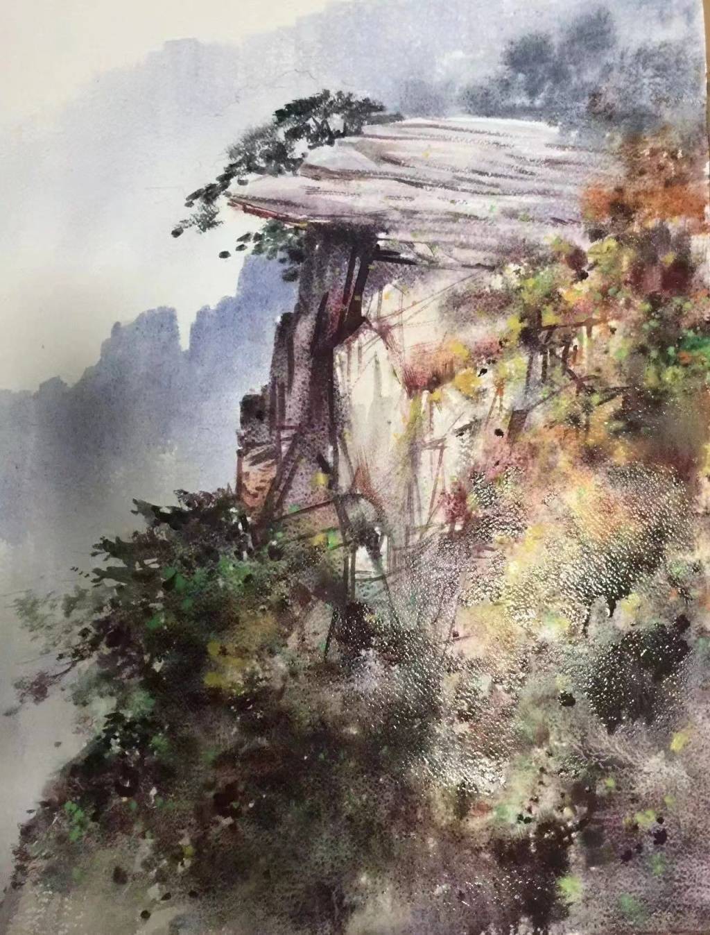 水色润泽,彩韵流动——袁玉堂水彩作品欣赏之一_全国_美展_青岛