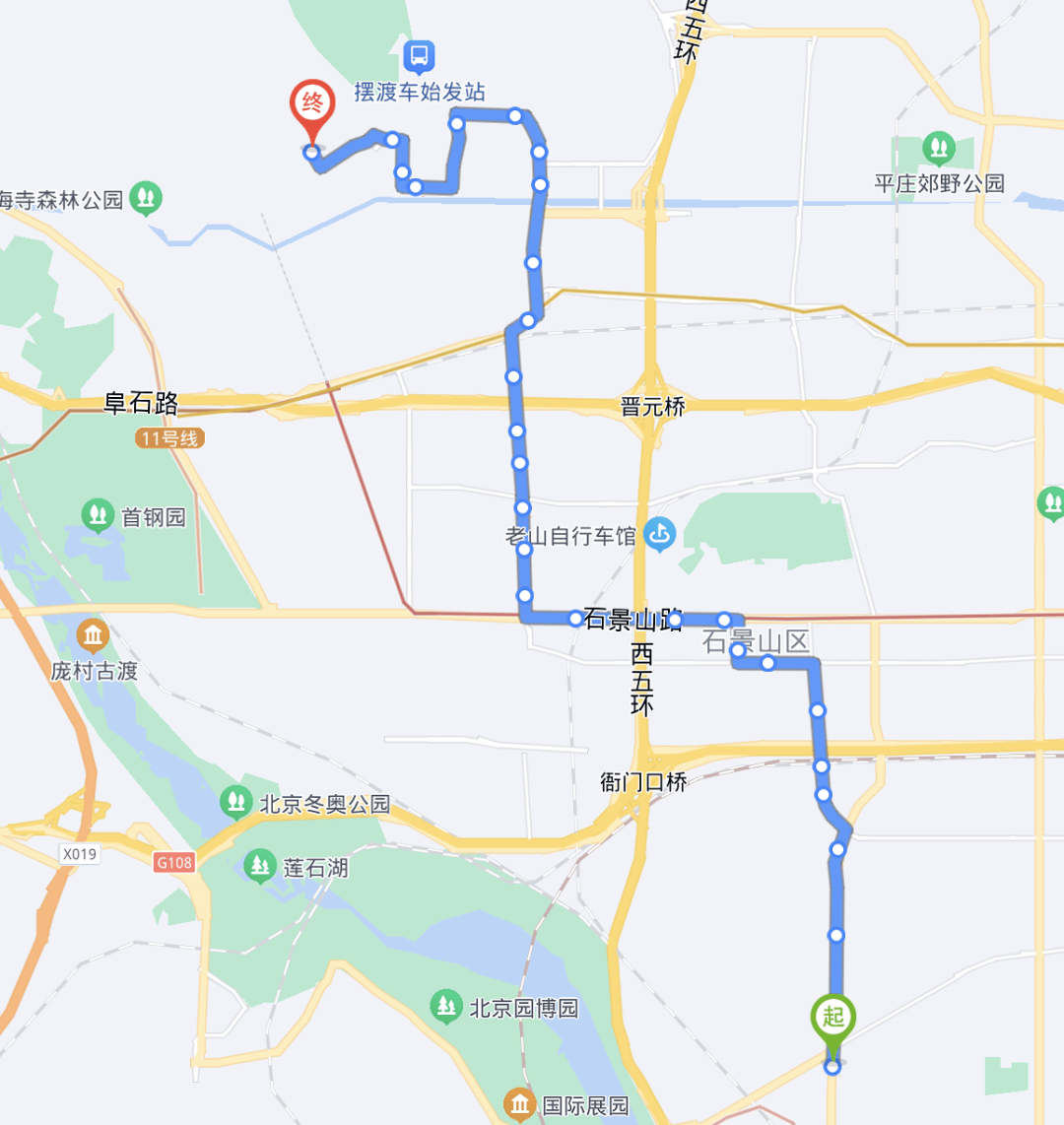 车起,334路,663路增设"莲玉桥西"西行站,598路双向增设"大瓦窑公交场