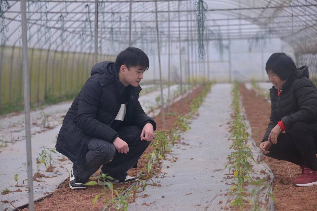 四川荣县籍在校大学生李宥辰寒假返家乡创业把土特产卖到欧美华人圈中