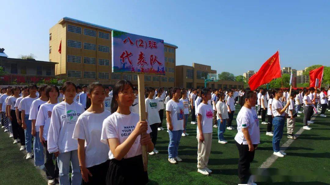 震撼湖北省公安县藕池初级中学大课间活动
