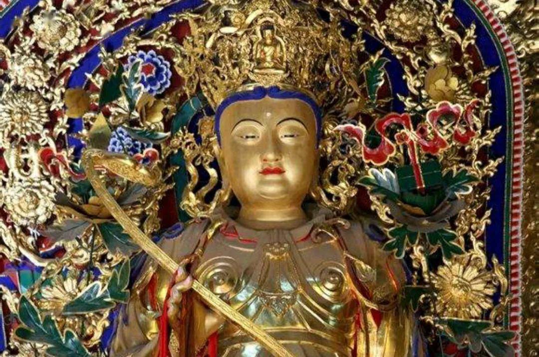 瞻礼文殊菩萨金身像一切如你所愿