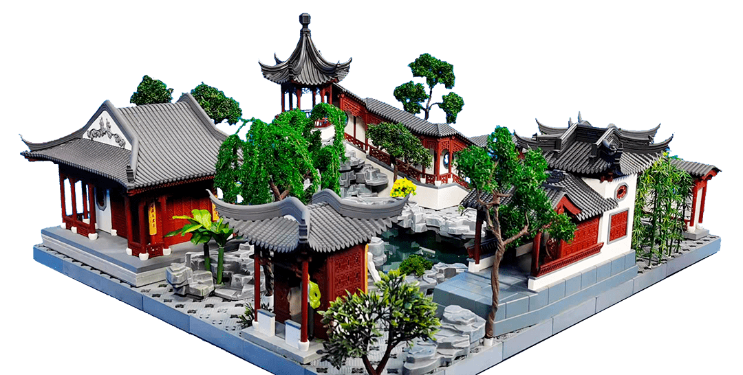 不到园林怎知春色如许苏州园林榫卯造园拼装模型来啦