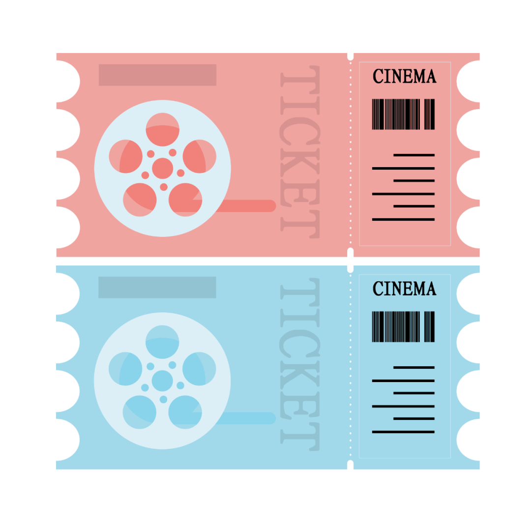 电影票图片真实卡通图片