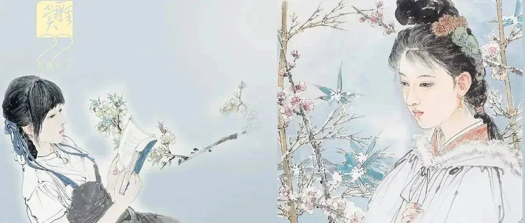 王茂飞 水墨_女性_人物_韵味