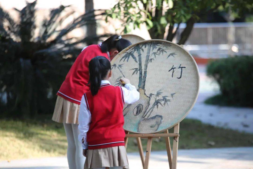 最美校园丨两江新区竹林实验学校以竹化人育谦惠之才