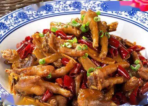 虎皮凤爪,啃的贼有味!_姜辣_姜片_鸡爪