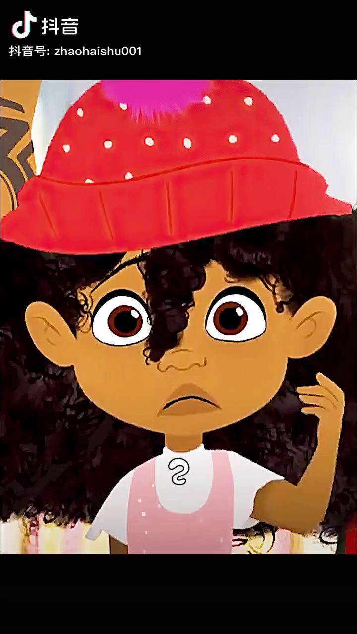 女孩天生爆炸头,每次梳头发就像一场战争.