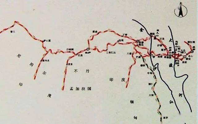 藏茶文化川藏茶马古道纵贯线
