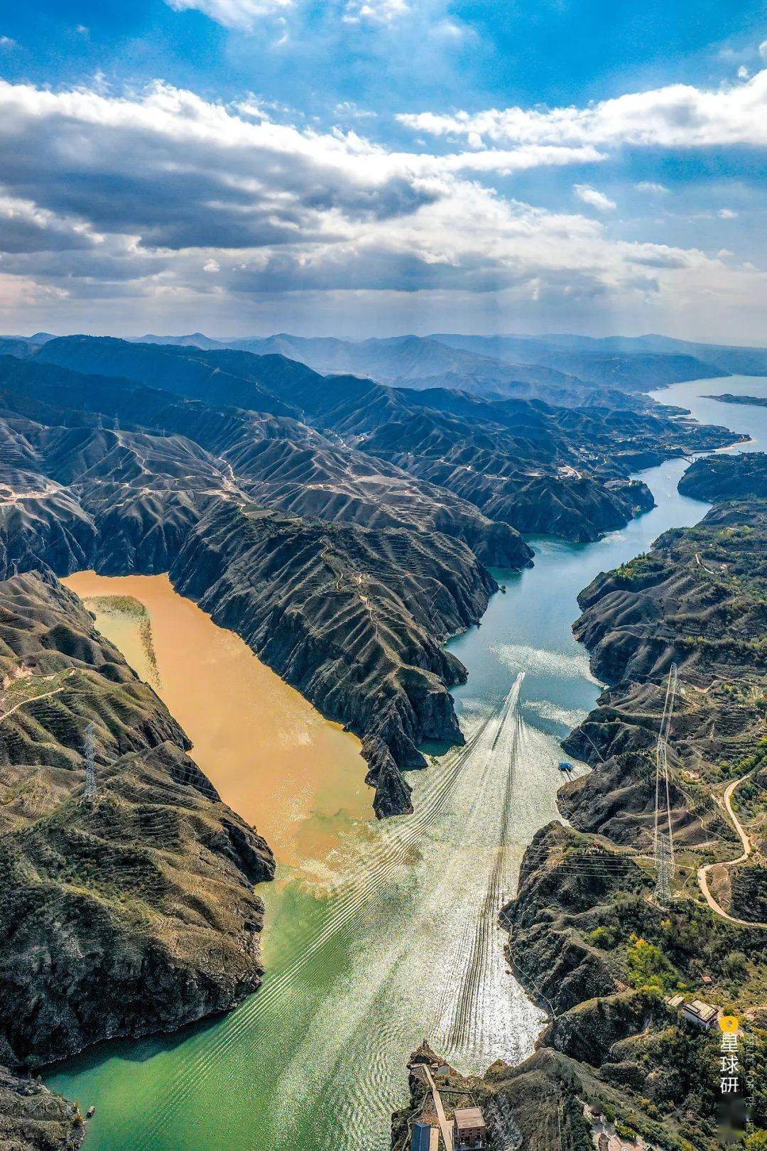 黄河支流湟水图片