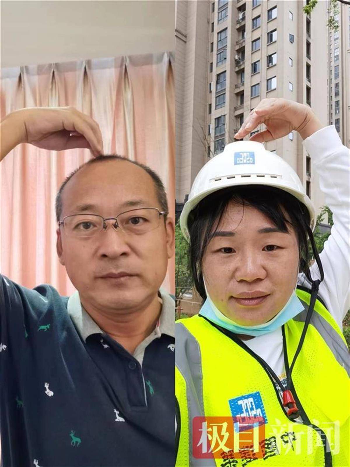 建筑工地上的候鸟夫妻钢筋混凝土交融的相濡以沫