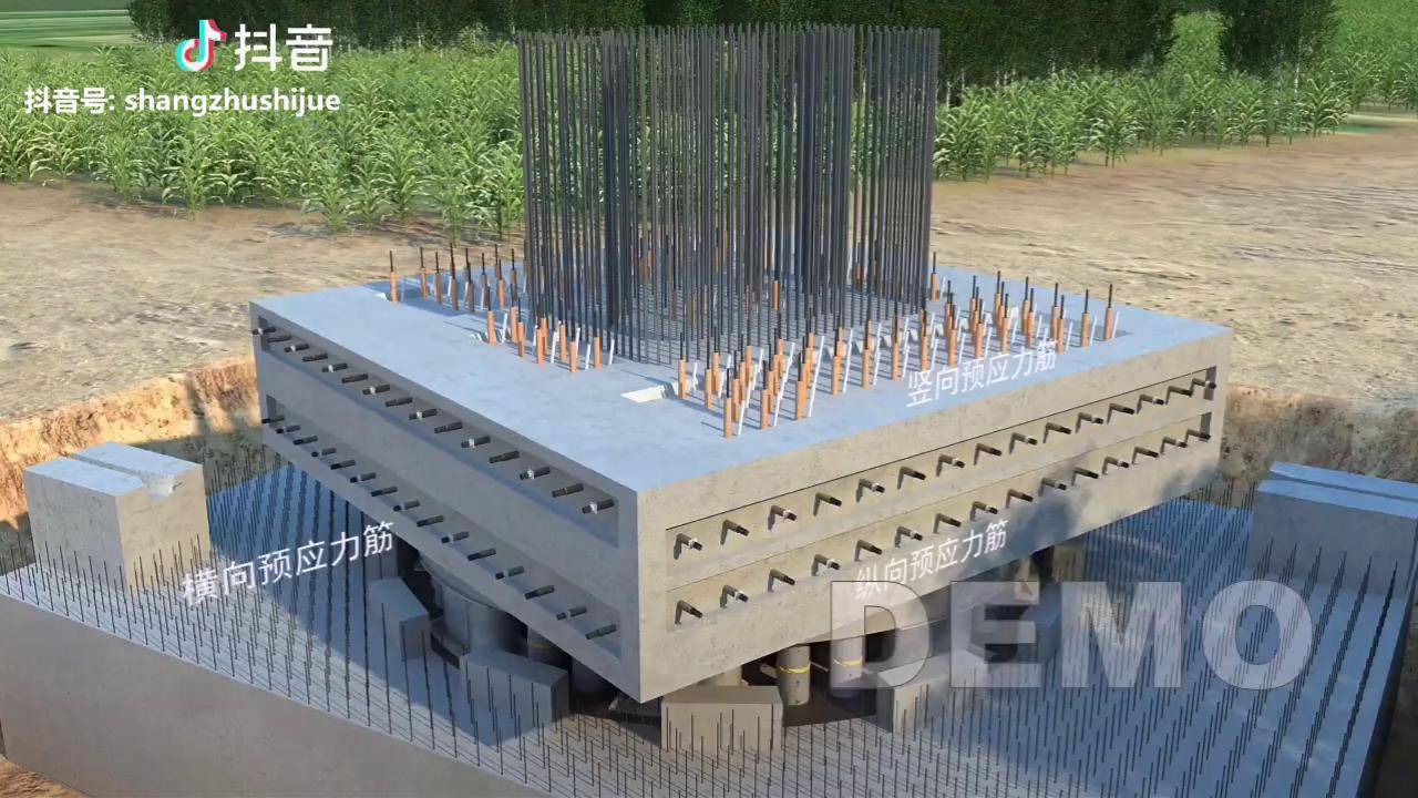 桥梁施工动画转体桥施工动画工程工程桥梁