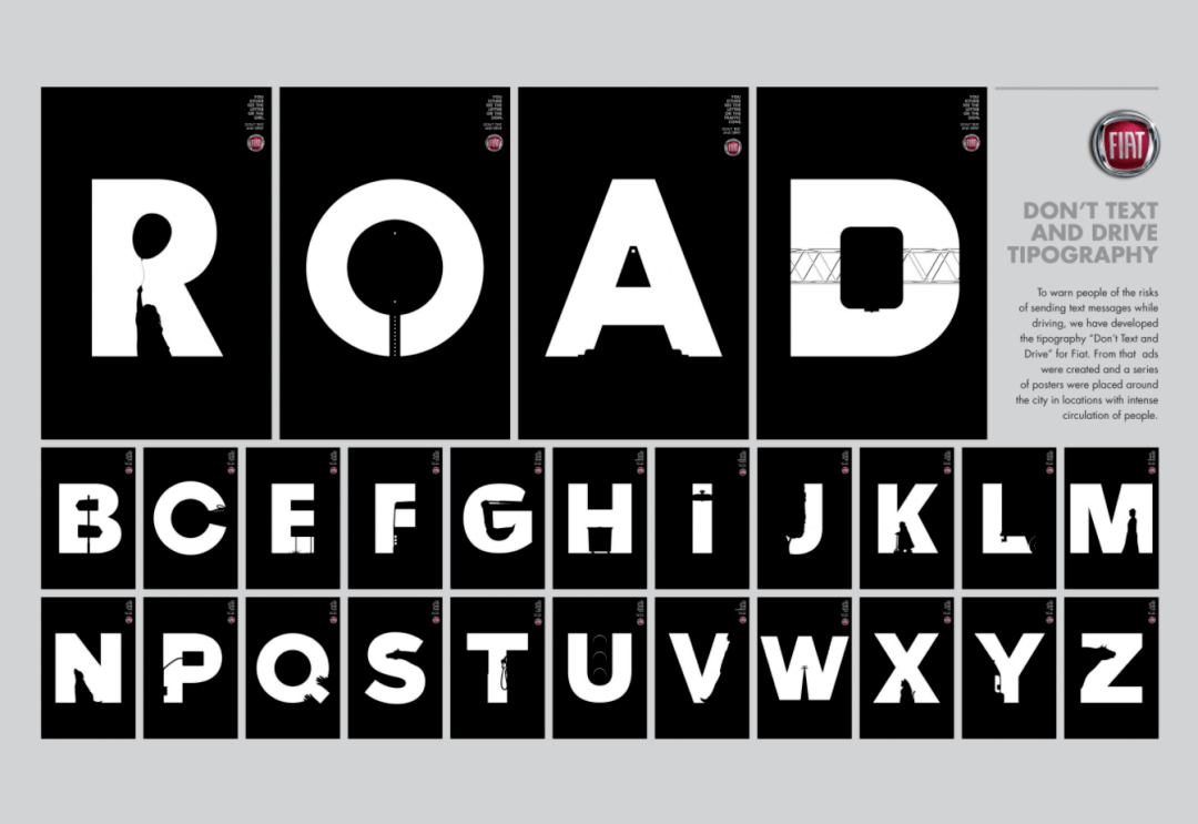 负空间:设计中的"空白"力量_海报_either_字母表