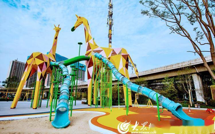 临沂首个长颈鹿主题公园开放啦