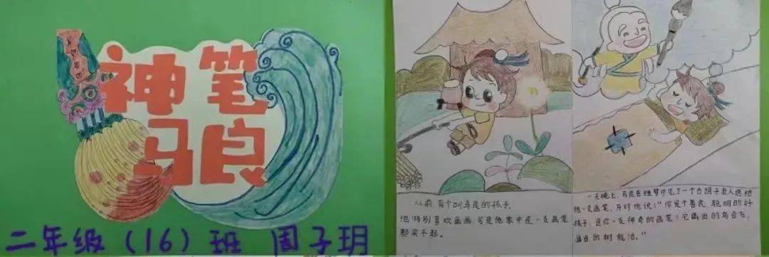 二年级开展了以"讲讲我们的故事"为主题的读书活动.
