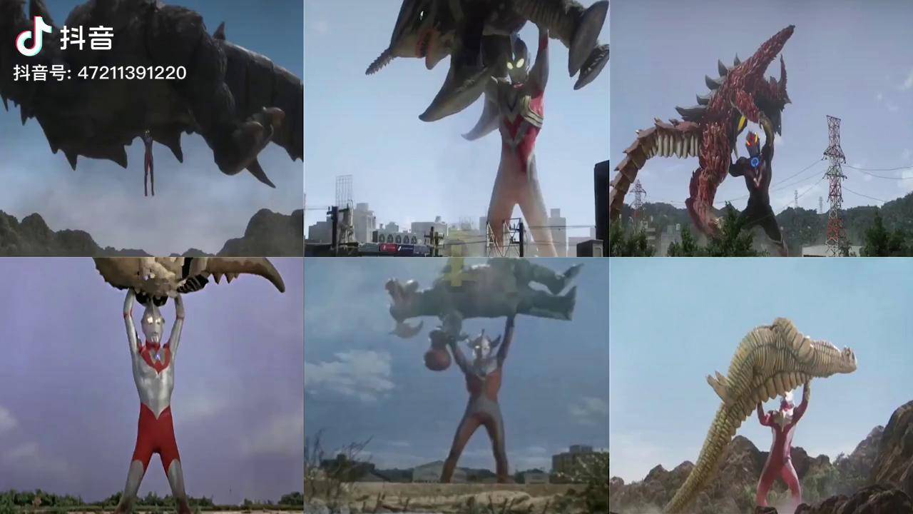 盘点能把怪兽举起来的奥特曼,谁才是举重王者?