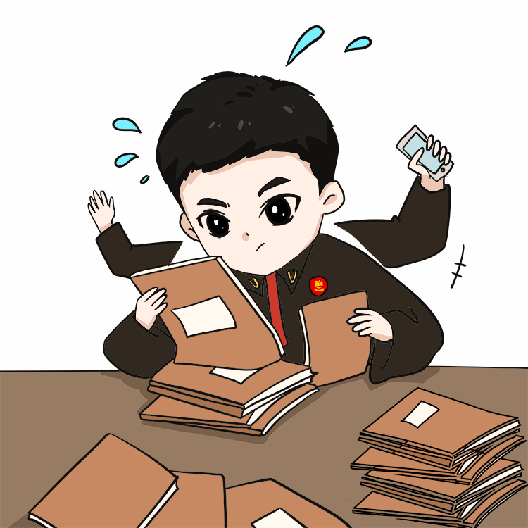 漫画描绘了他们的形象小编认真观察了身边同事认真工作时是什么样子不