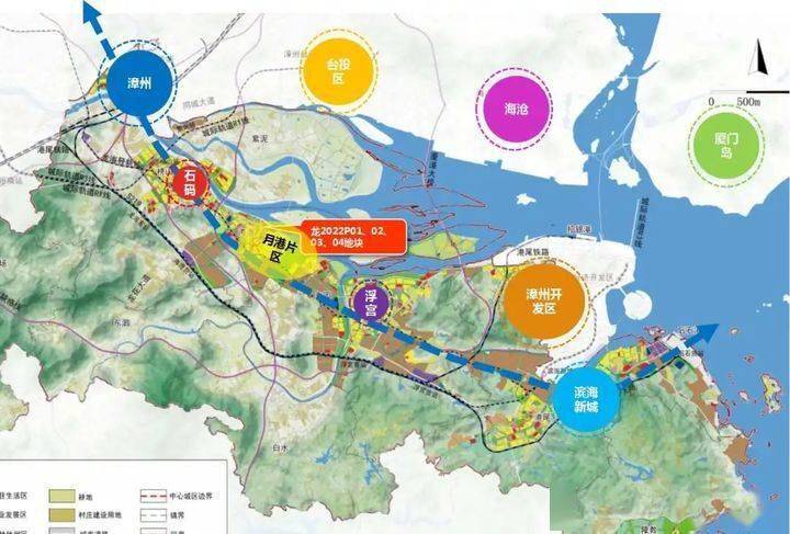 龙海市海澄最新规划图图片