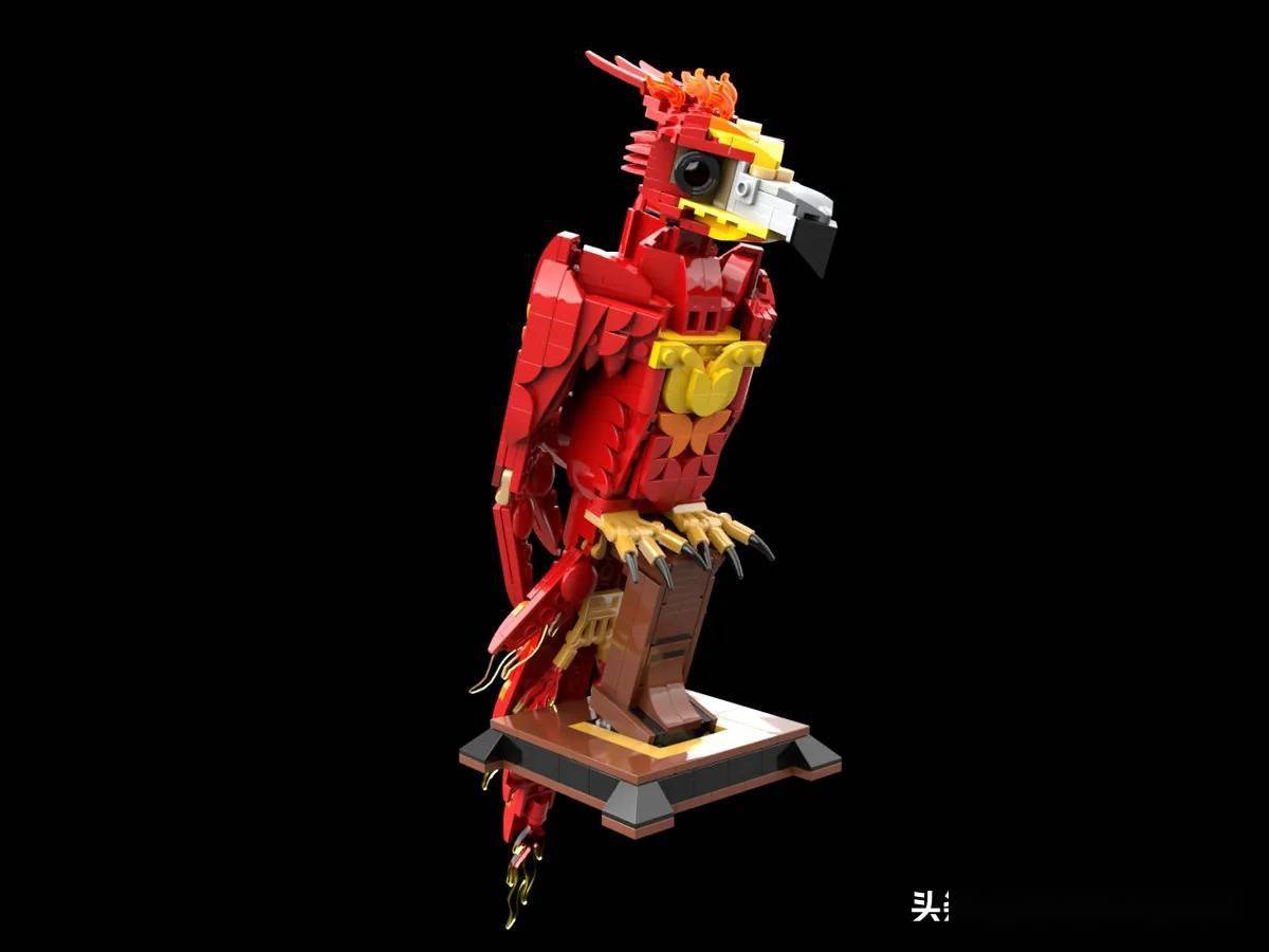 大个头的凤凰乐高创意项目哈利波特凤凰分享