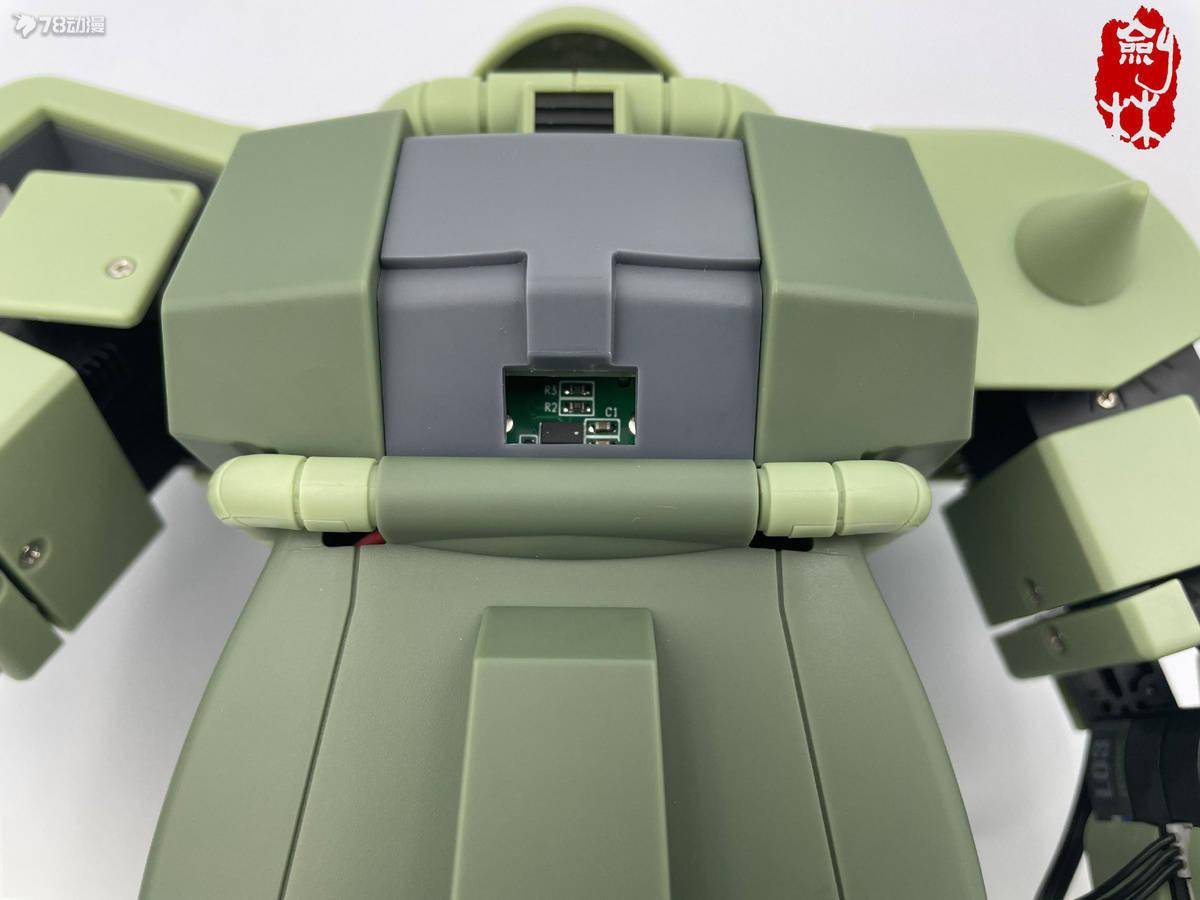 模玩测评万代zeonictechnics可编程遥控扎古评测