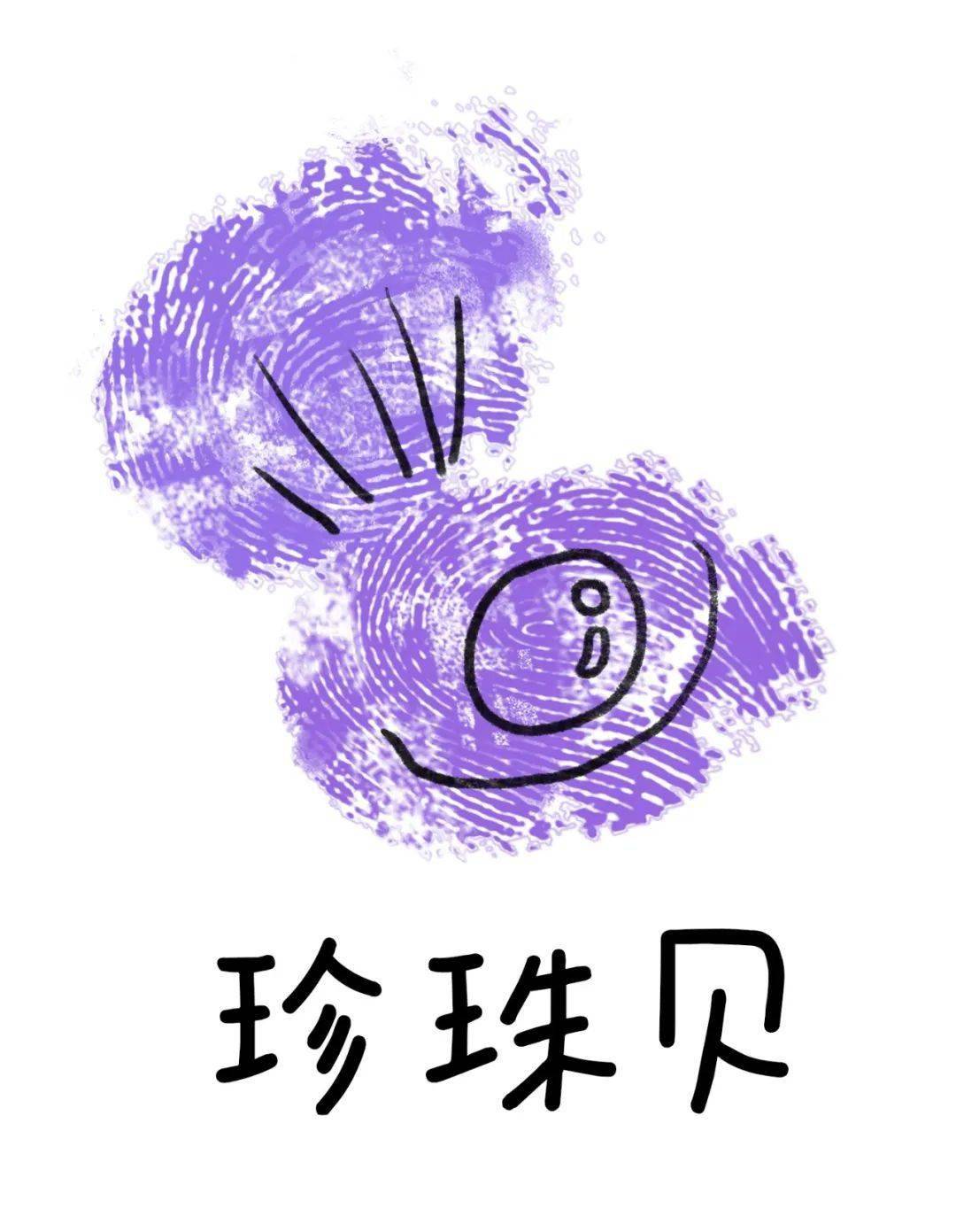 【简笔画】可可爱爱的手指印画,跟小朋友一起学起来吧