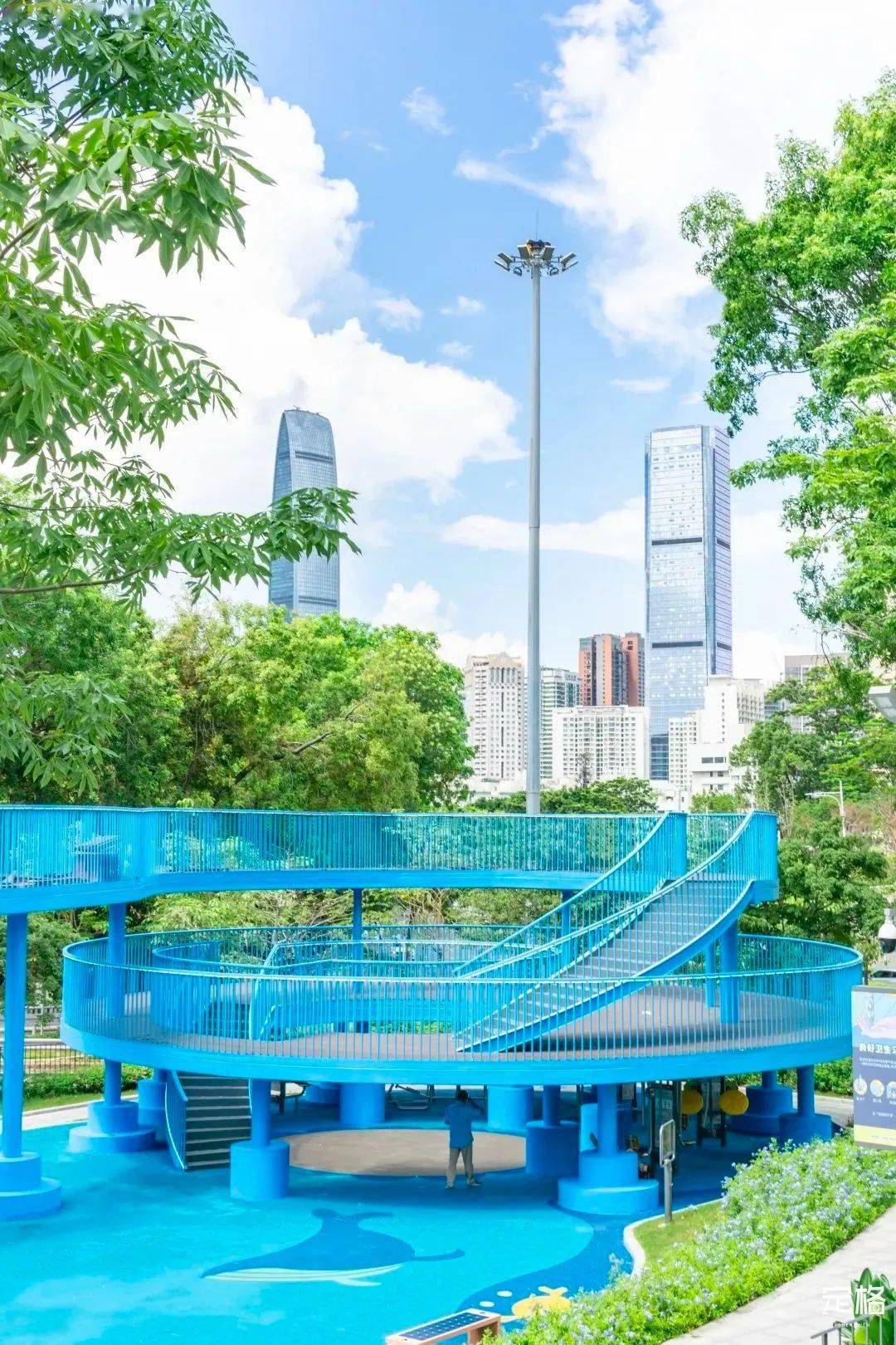 深圳的「空中廊桥」,竟然这么美?_红桥_宝安_滨海