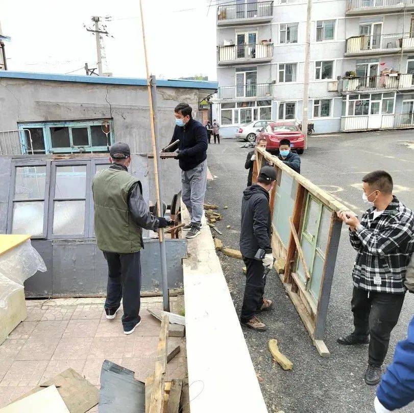 【拆除违建】依法拆除违章搭建 打造整洁宜居家园_林源_社区_summer