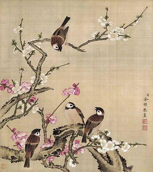 清余穉《花鸟图十二开》_搜狐网