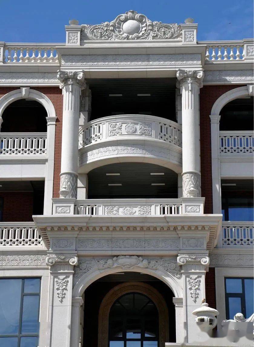 别墅石材门头设计 | 别墅的"脸面"颜值必须高起来!