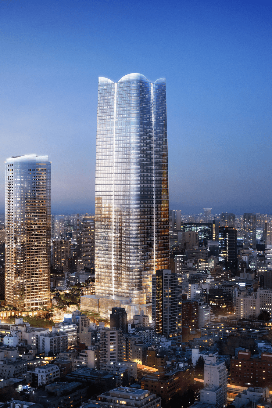 建筑330米日本第一高楼toraasa封顶