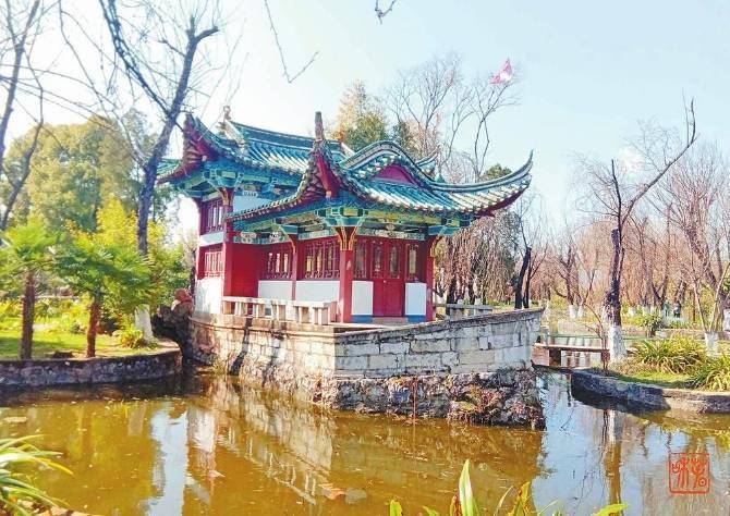 虹桥跨三园 大观景物新_公园_昆明_西南