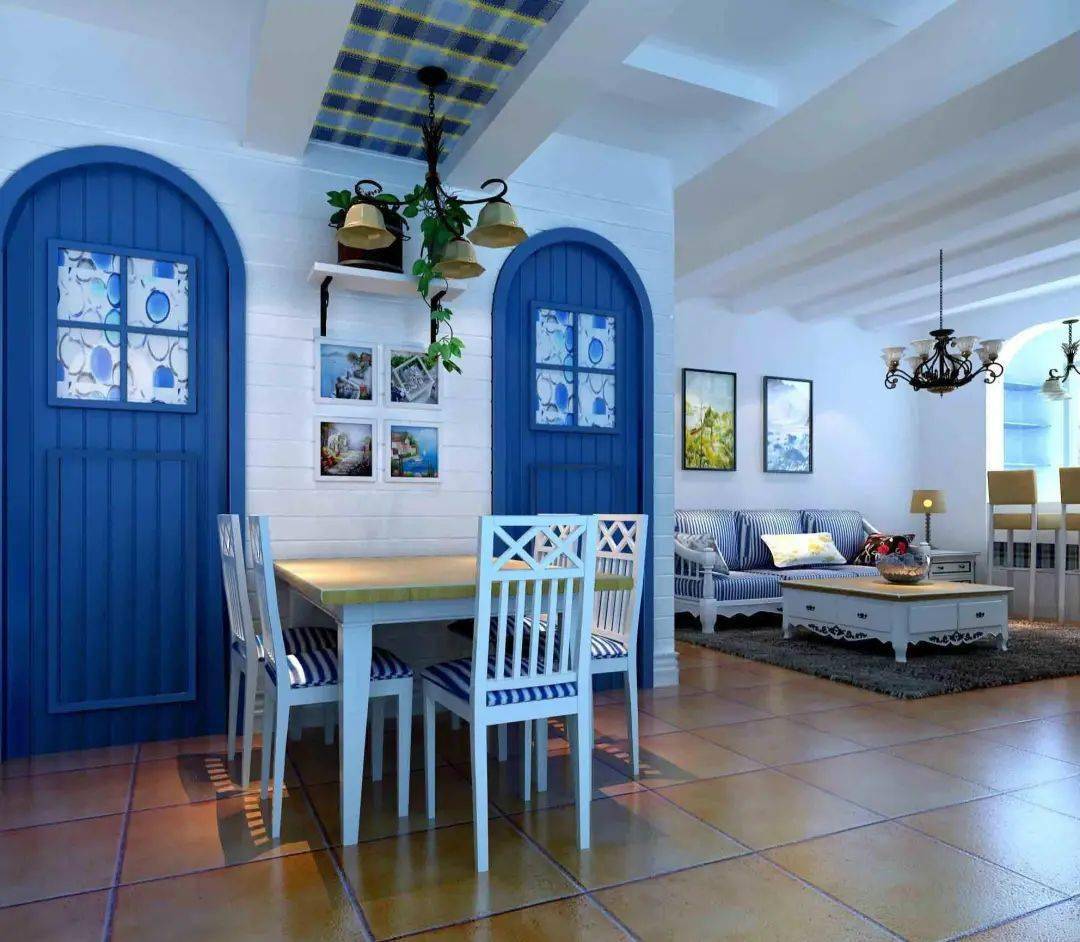 什么是地中海装修,带你领略蓝与白的海洋风情_风格_色彩_装饰