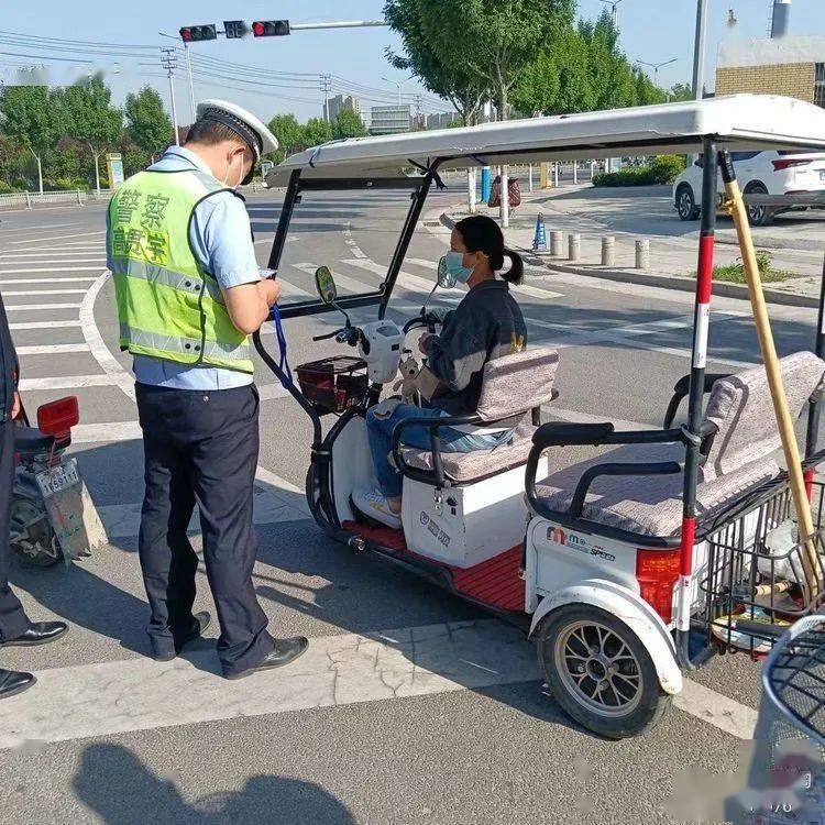 定陶东明县扎实开展三小车辆集中整治工作