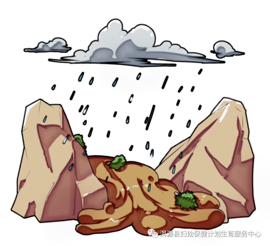 泥石流是山区沟谷中,由暴雨,冰雪融水等水源激发的,含有大量的泥砂