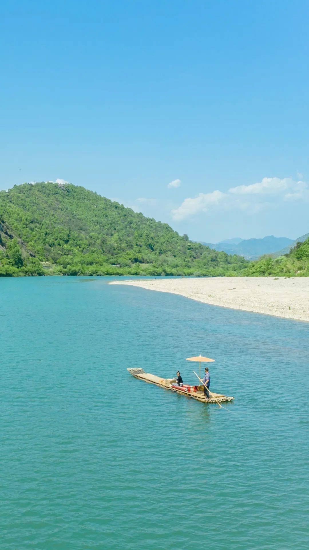 原来漂流也可以这么浪漫楠溪江竹筏漂流是什么神仙级享受