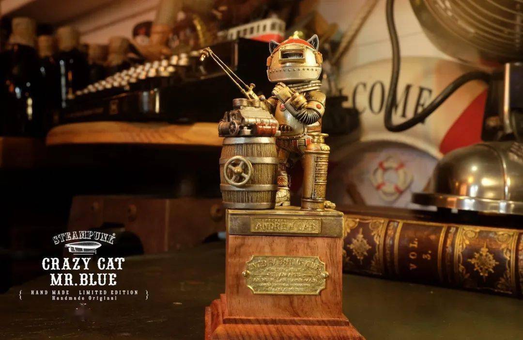 新品预定蒸汽工厂steamarts145cm高机械师1号mrblue