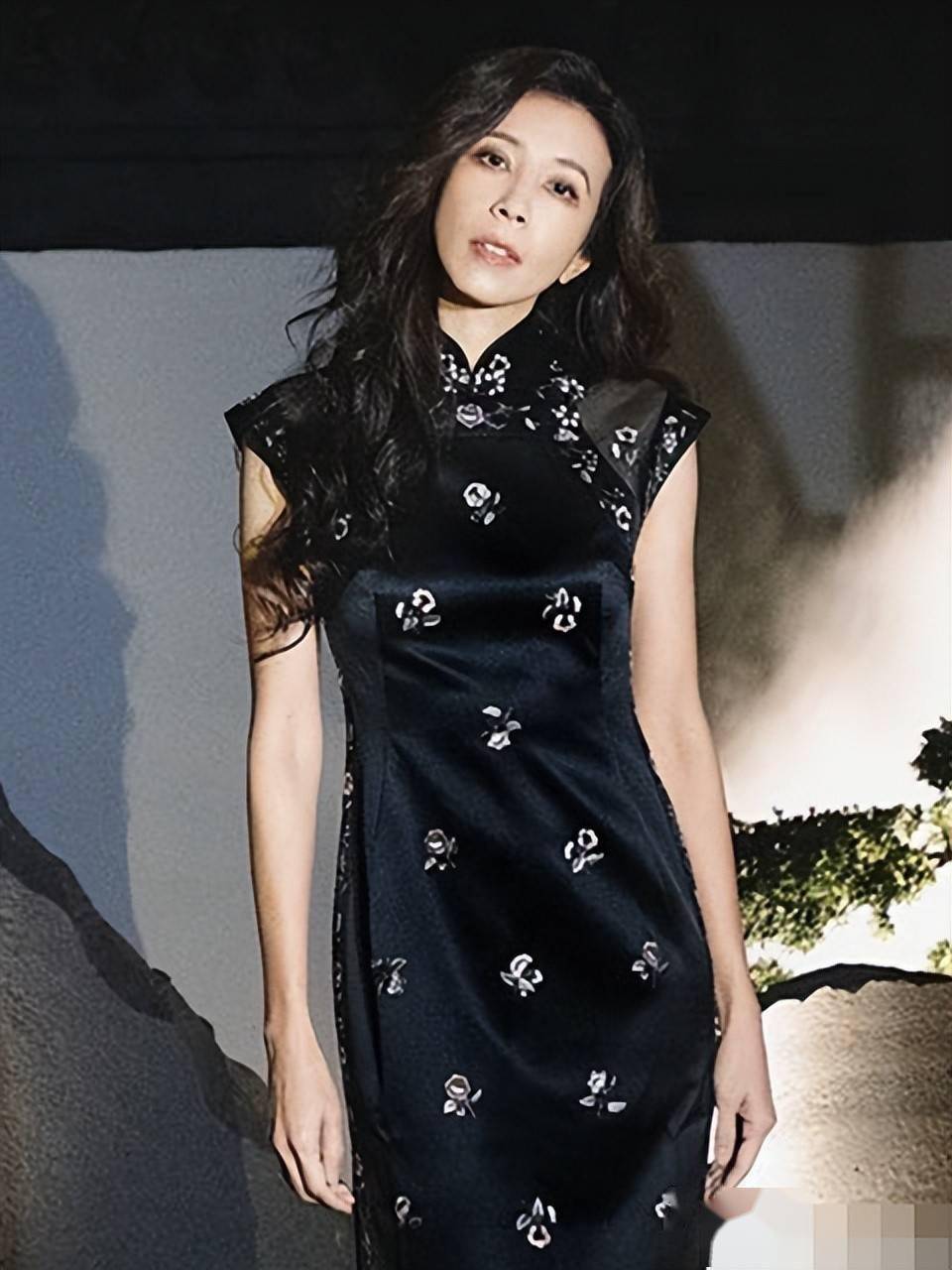 莫文蔚罕穿旗袍秀好身材,51岁冻龄有术,为美腿买3000万保险_生活_网友