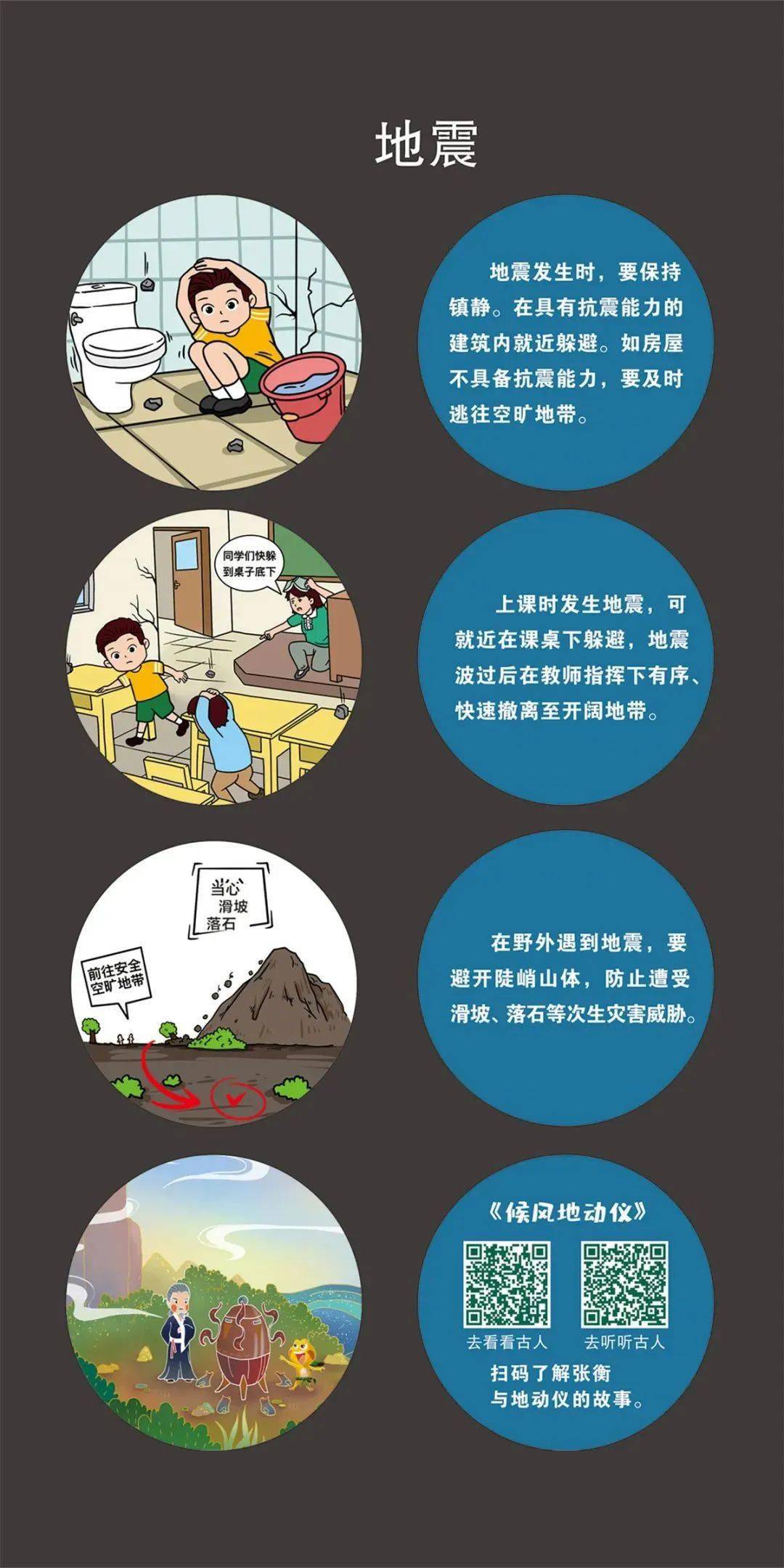 今天防灾减灾小知识来袭