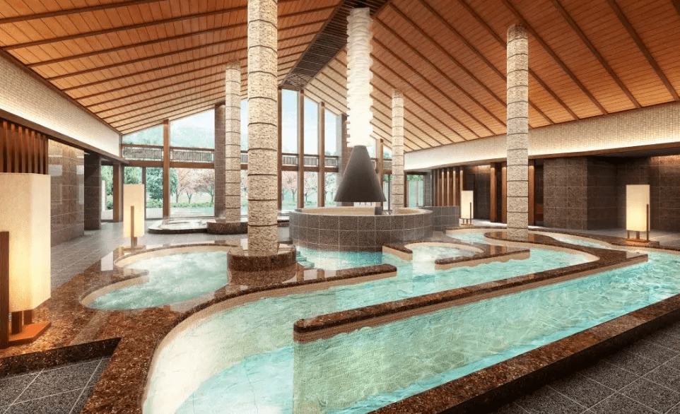 日式温泉建造汤景泽温泉酒店设计