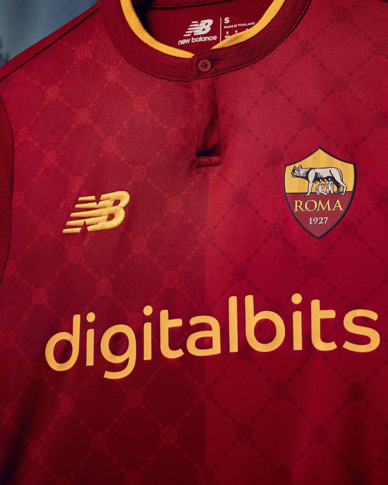 newbalance发布罗马202223赛季主场球衣