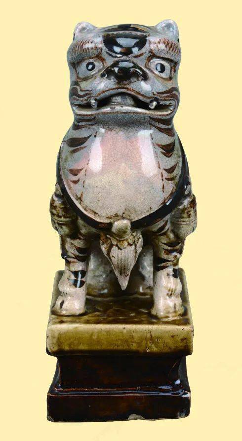 线上展览 | "虎虎生福"生肖文物图片系列展——瓷器_蚩虎_白釉_青瓷