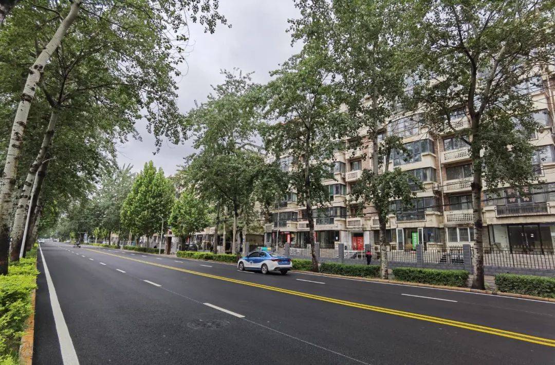 东岗路(体育大街-翟营大街)全长1903米,为城市次干路,现状为三幅路