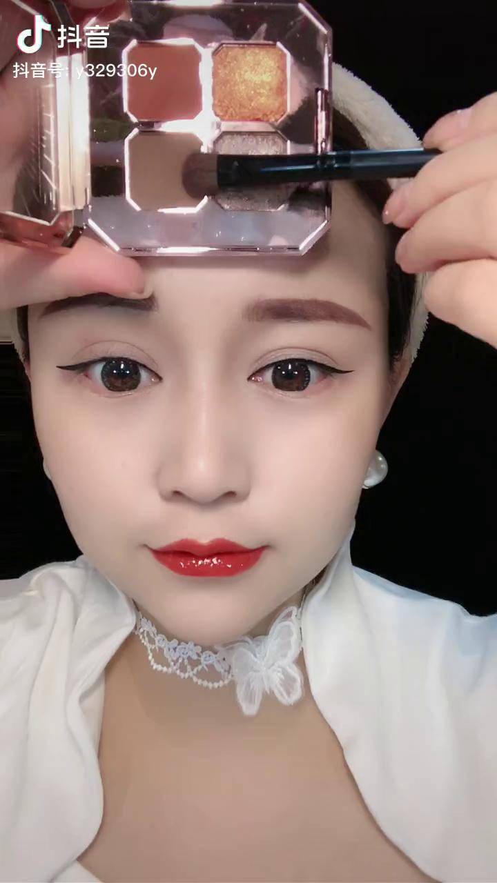日常化妆教程眼影教程我的日常妆容