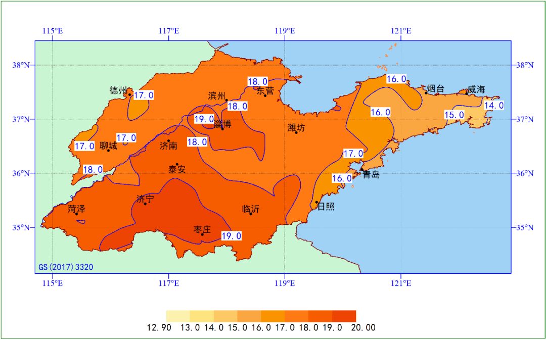 青岛局部有阵雨山东立夏以来气温创62年来最低